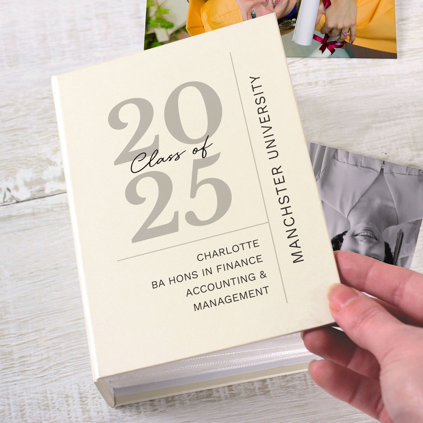 Personalised Class of Graduation 6x4 Photo Album with Sleeves - image 3