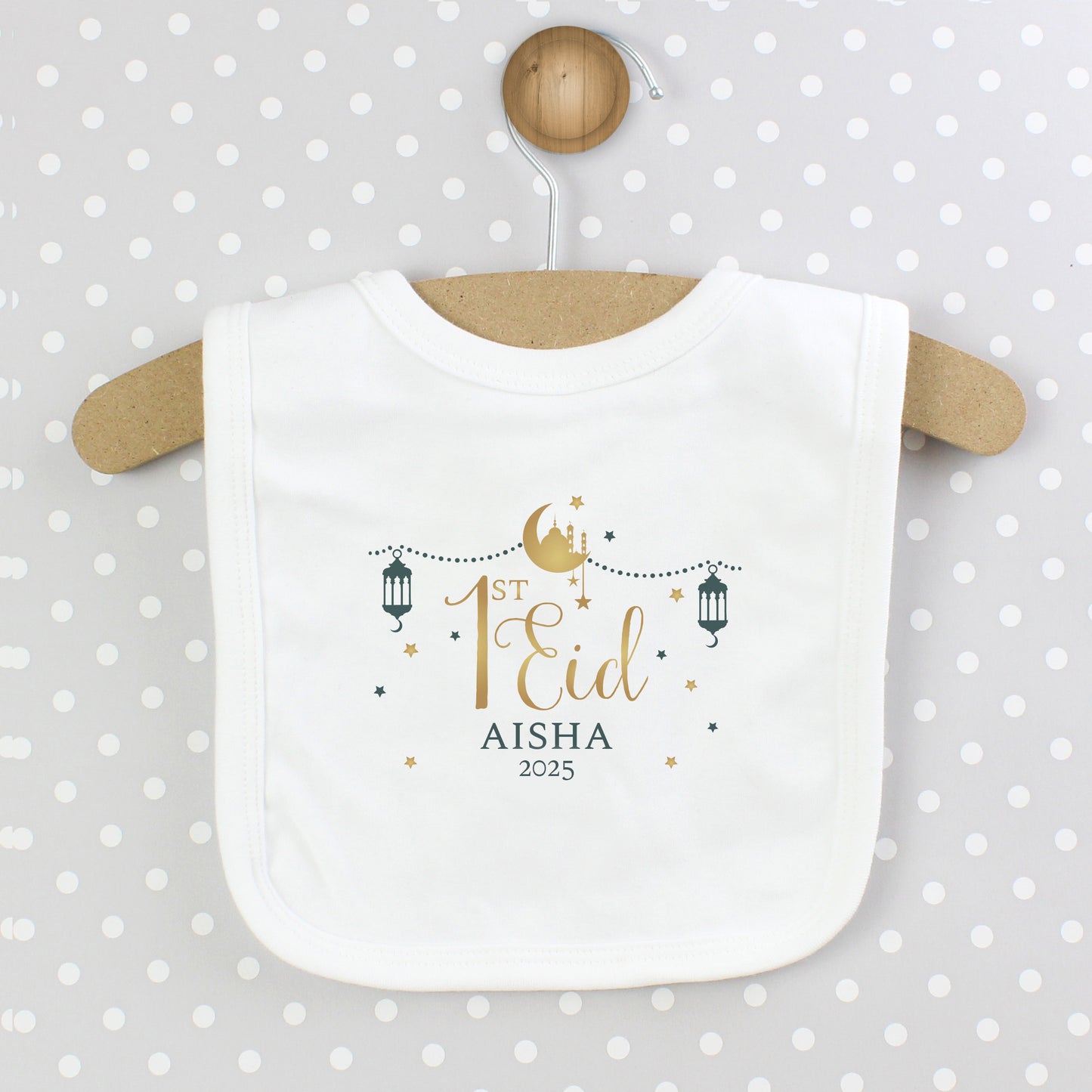 Personalised 1st Eid Bib - image 3