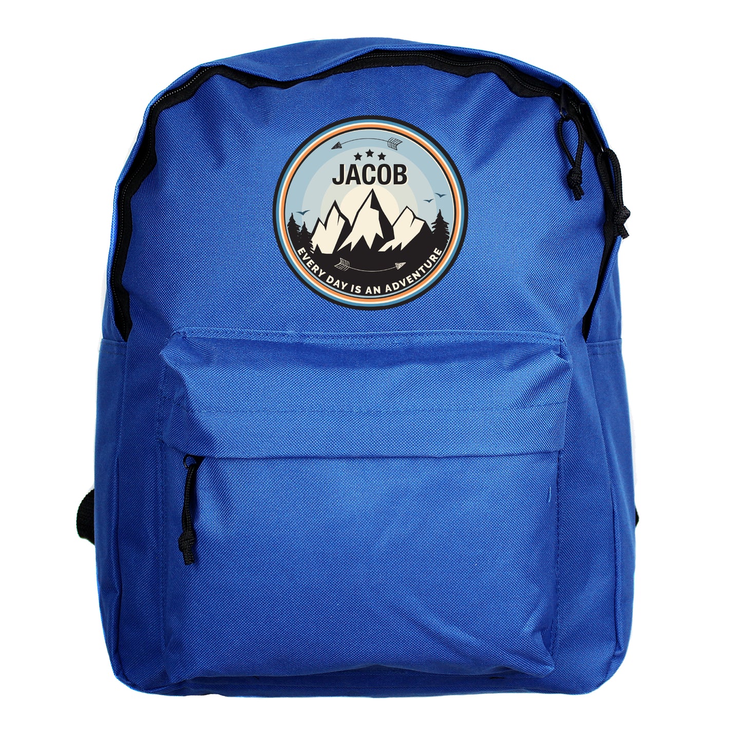 Personalised Adventure Blue Backpack - image 5