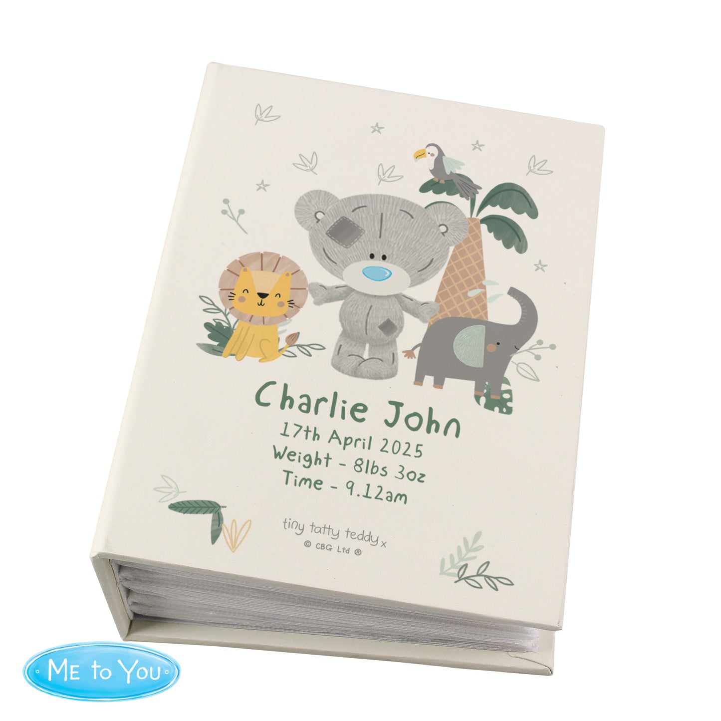 Personalised Tiny Tatty Teddy Jungle Animals 6x4 Photo Album - image 5