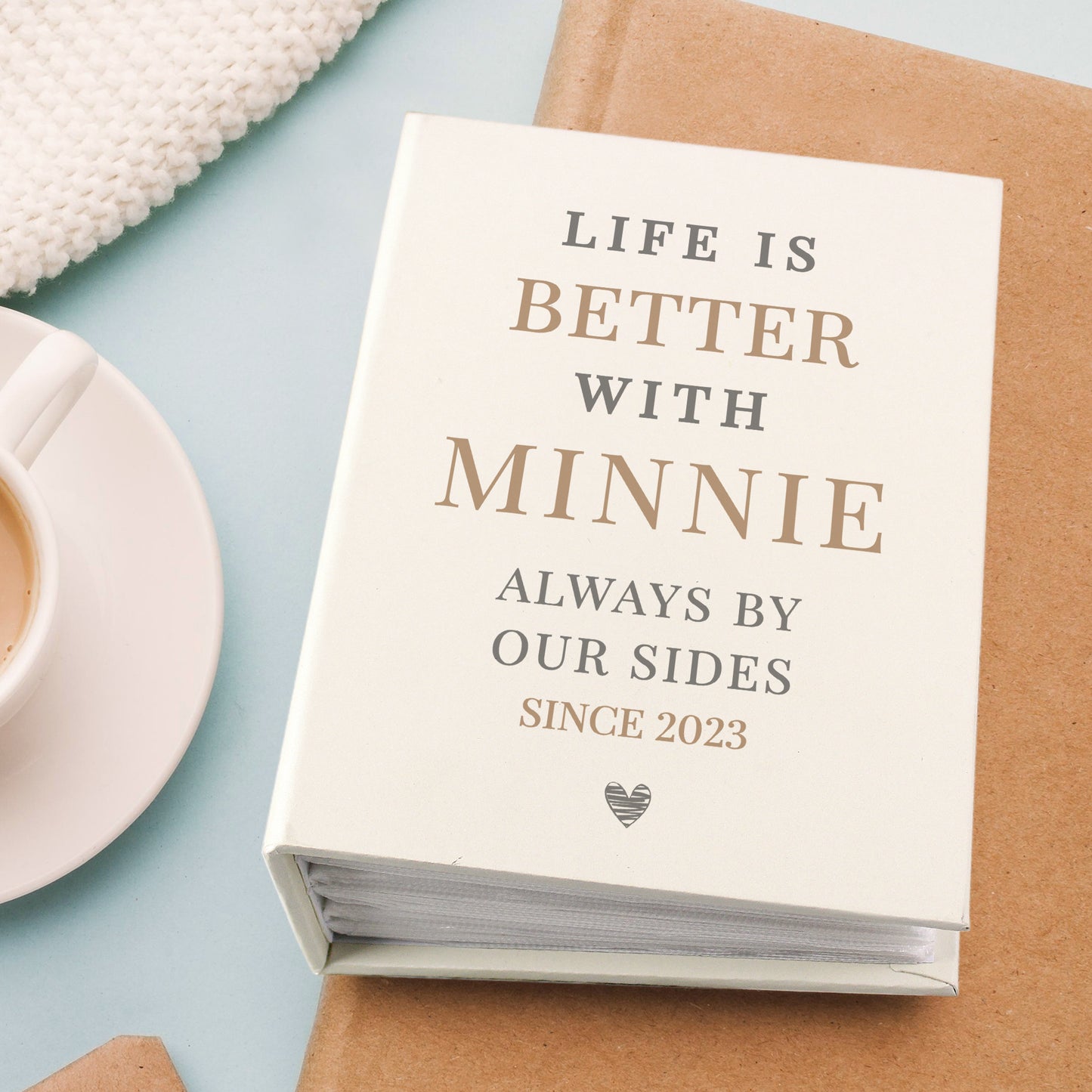 Personalised Life is Better With Pets 6x4 Photo Album with Sleeves - image 2