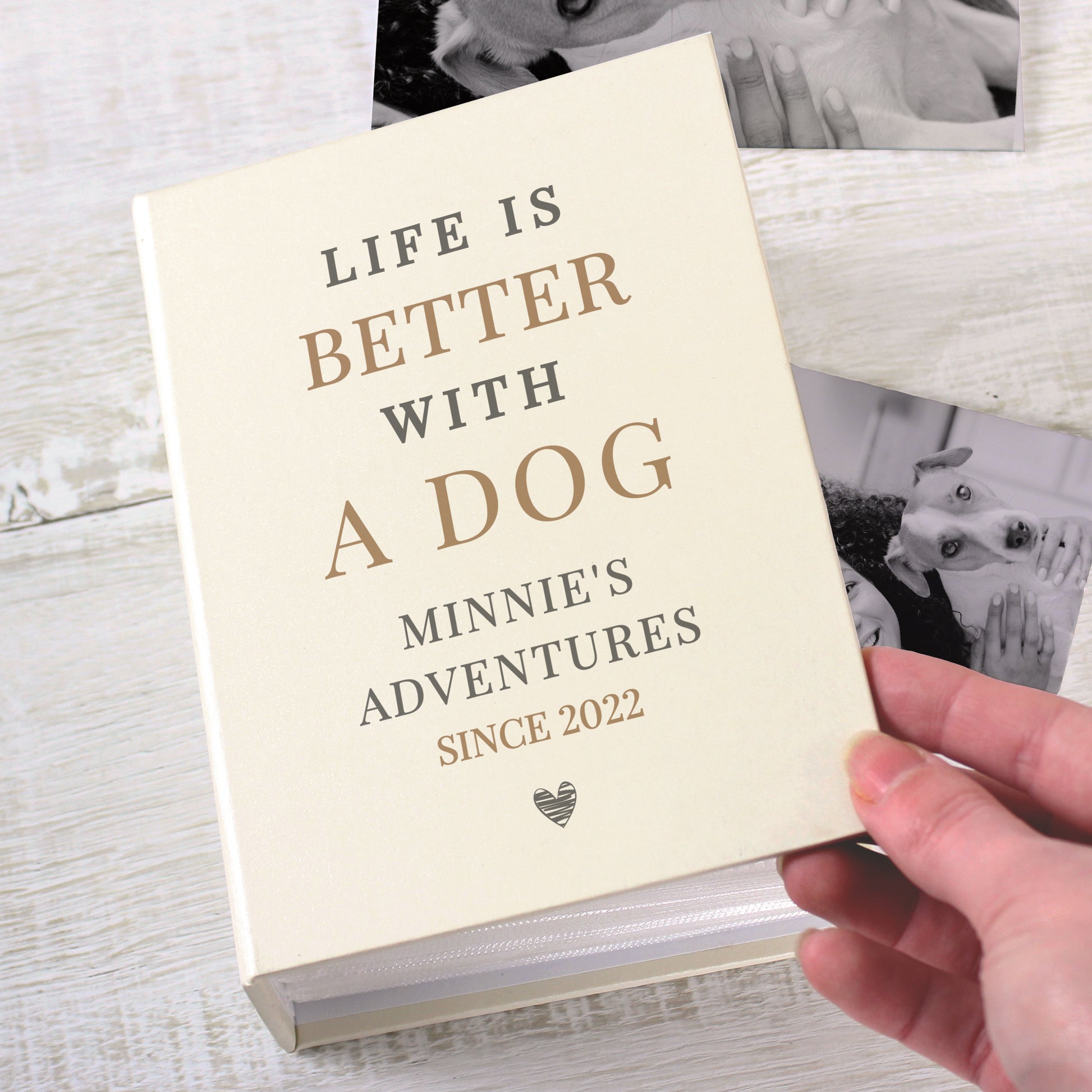 Personalised Life is Better With Pets 6x4 Photo Album with Sleeves - image 4