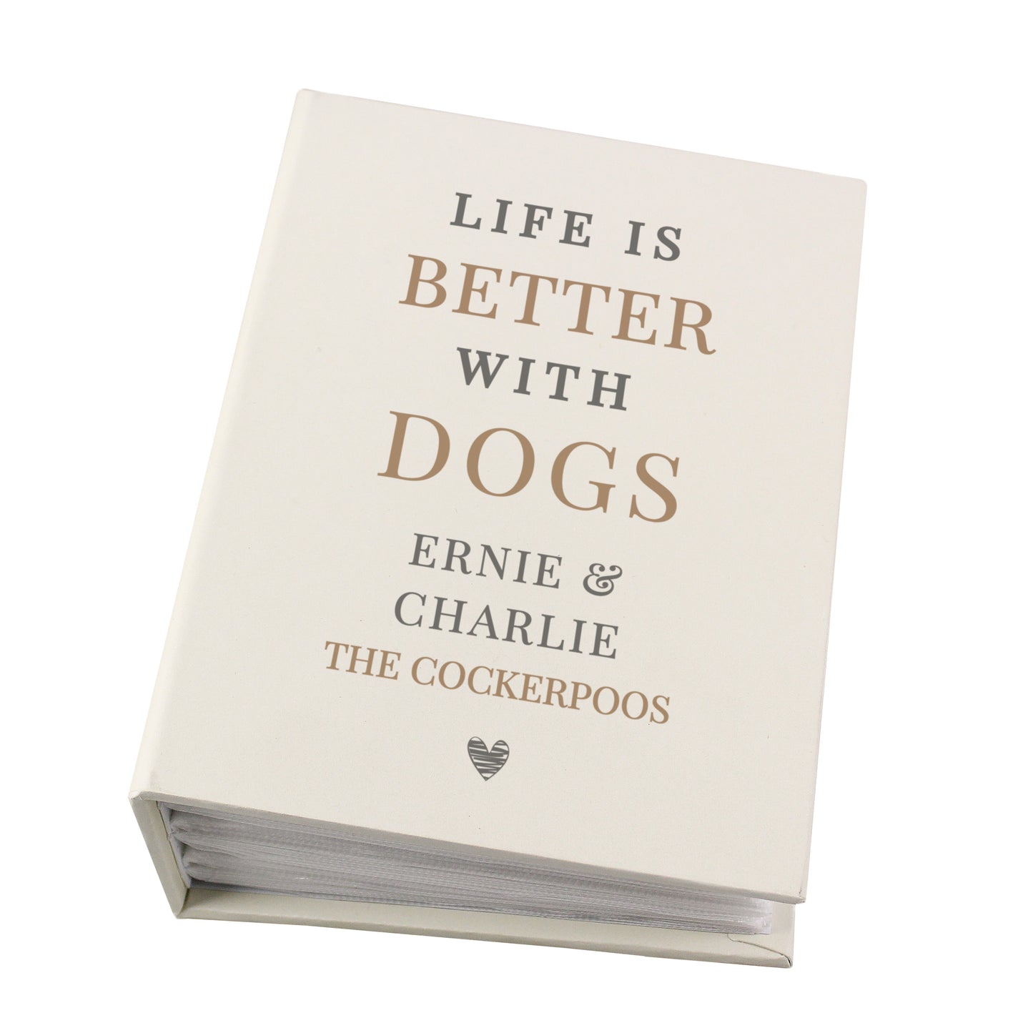 Personalised Life is Better With Pets 6x4 Photo Album with Sleeves - image 5