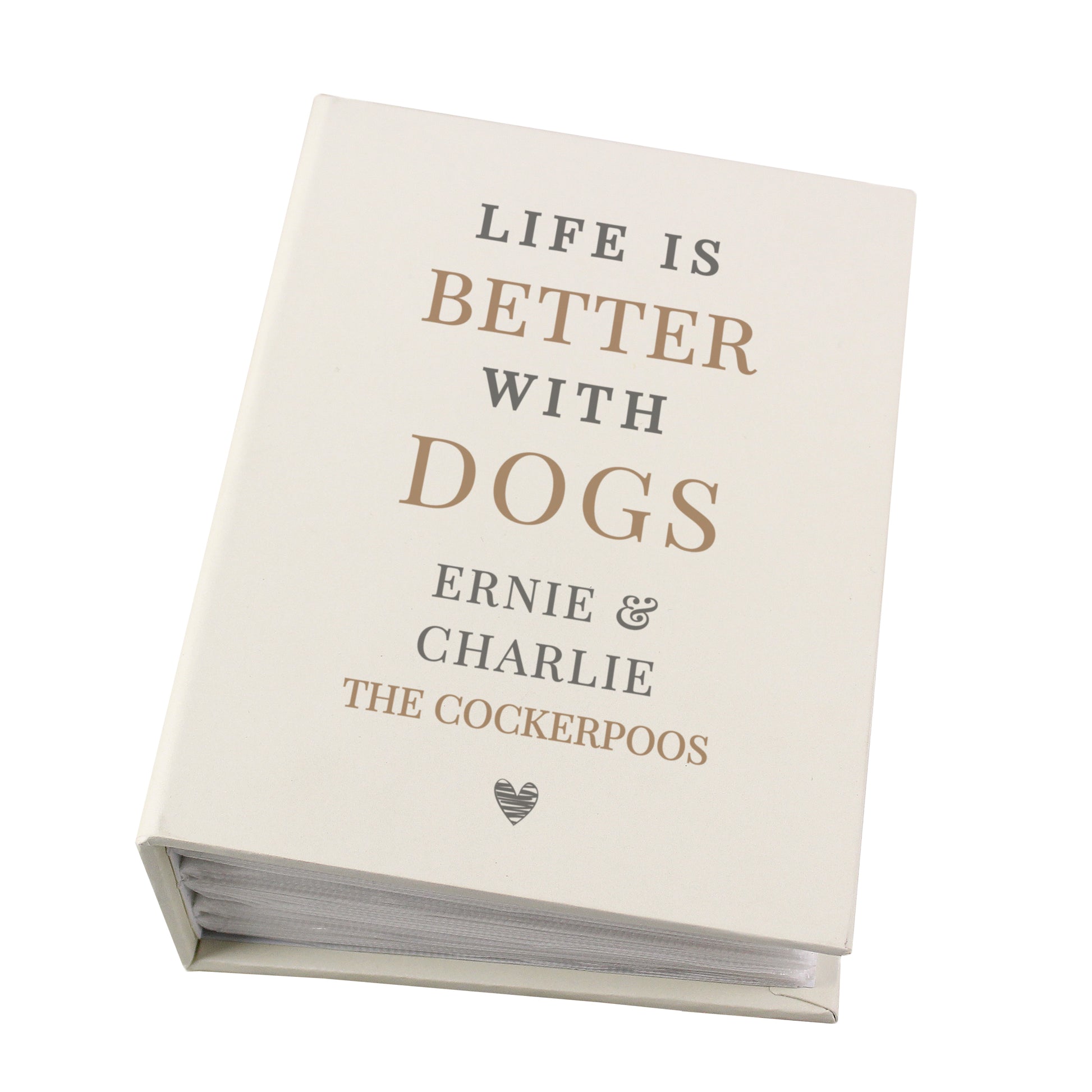 Personalised Life is Better With Pets 6x4 Photo Album with Sleeves - image 5