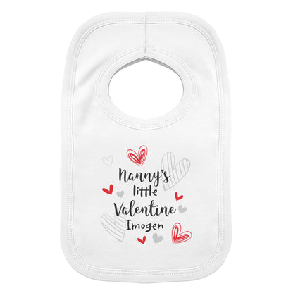 Personalised Little Valentine Baby Bib - image 5