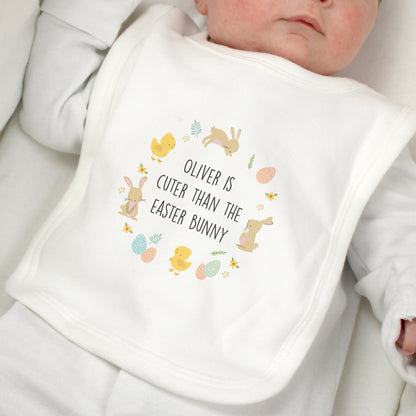 Personalised Easter Babys Bib from Heartfelt Gifts