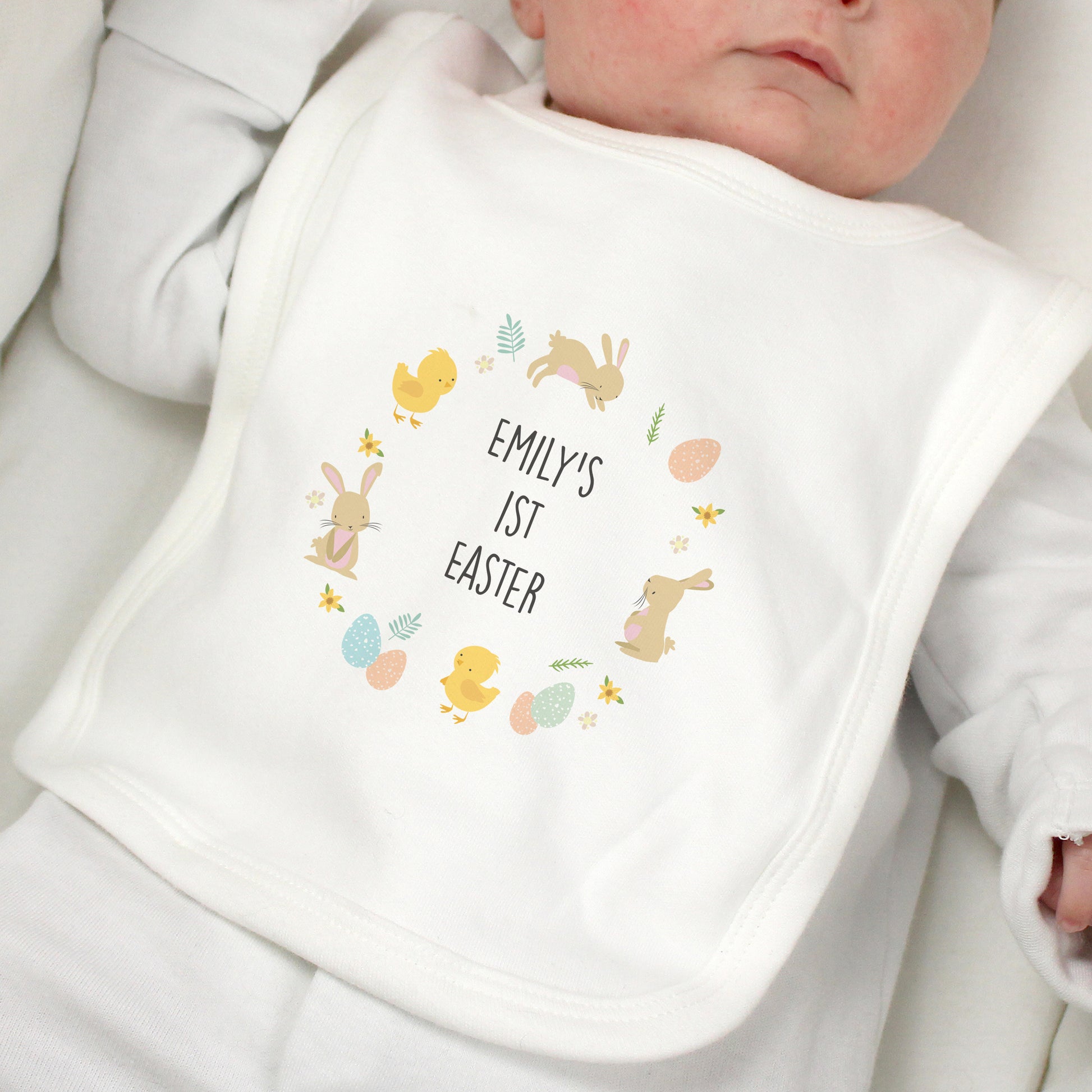 Personalised Easter Babys Bib - image 3
