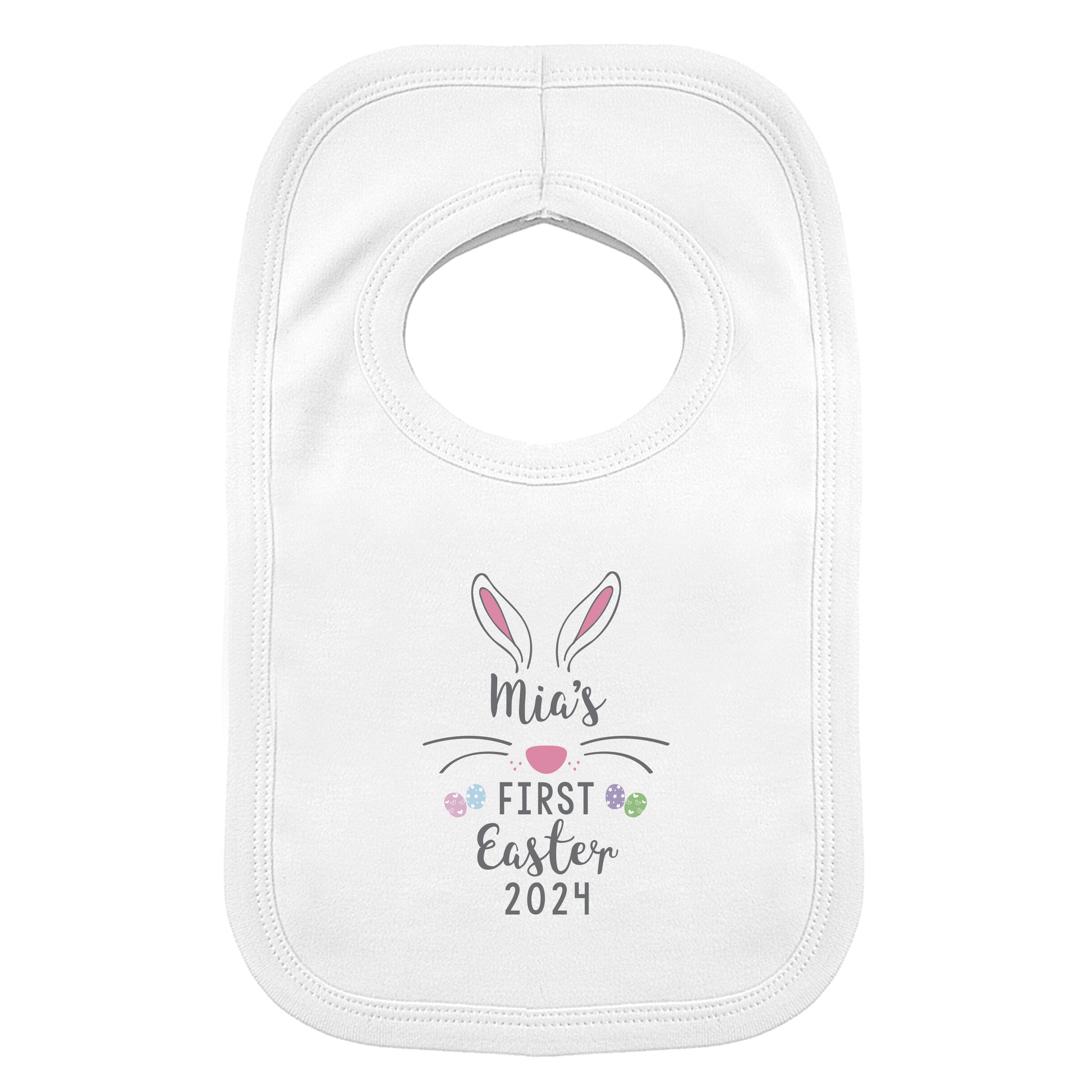 Personalised First Easter Babys Bib - image 5