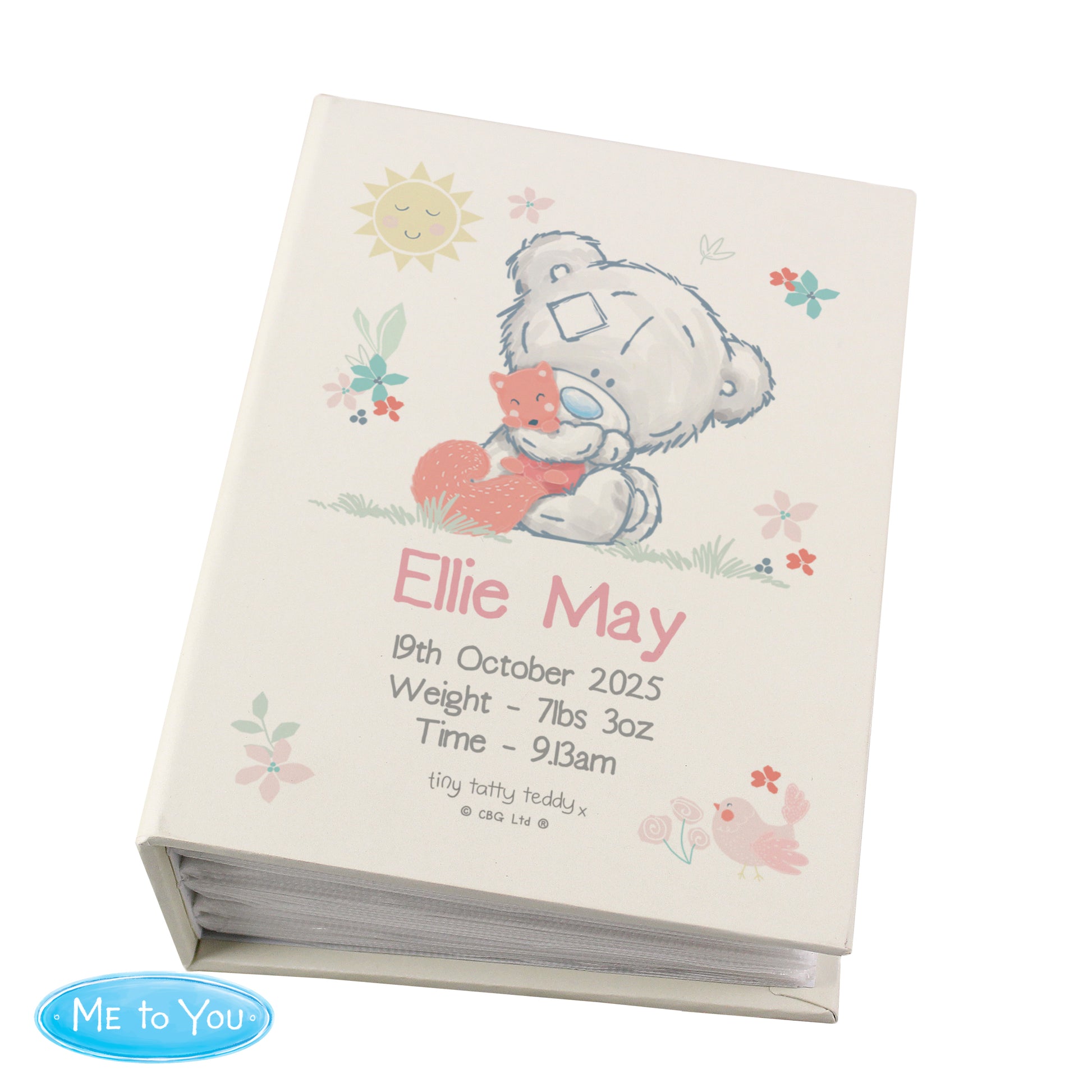 Personalised Tiny Tatty Teddy Woodland Animal 6x4 Photo Album - image 5