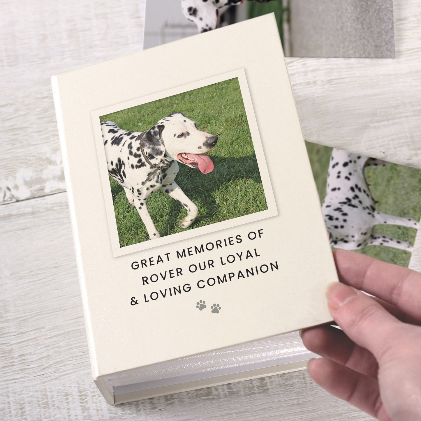 Personalised Pet Photo Upload 6x4 Album from Heartfelt Gifts