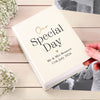 Personalised Black and Gold Free Text 6x4 Photo Album – Wedding Gift