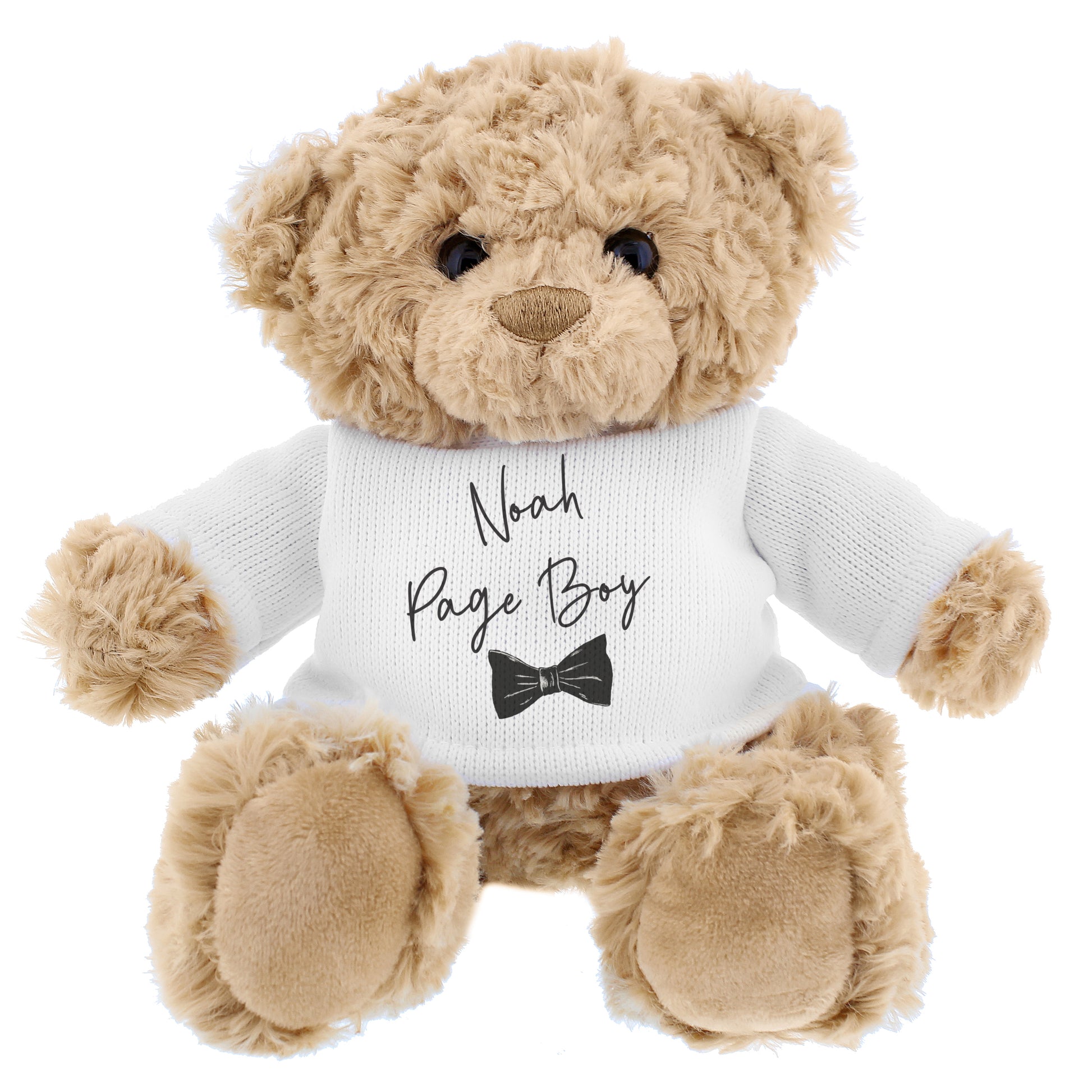 Personalised Bow Tie Page Boy Bear - image 4