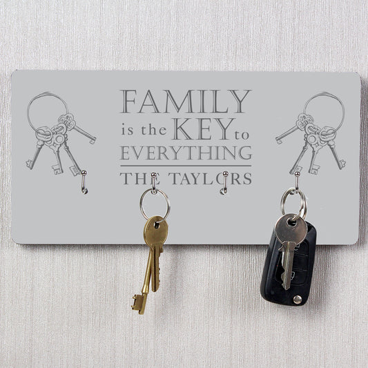 Personalised Family Key Hooks from Heartfelt Gifts