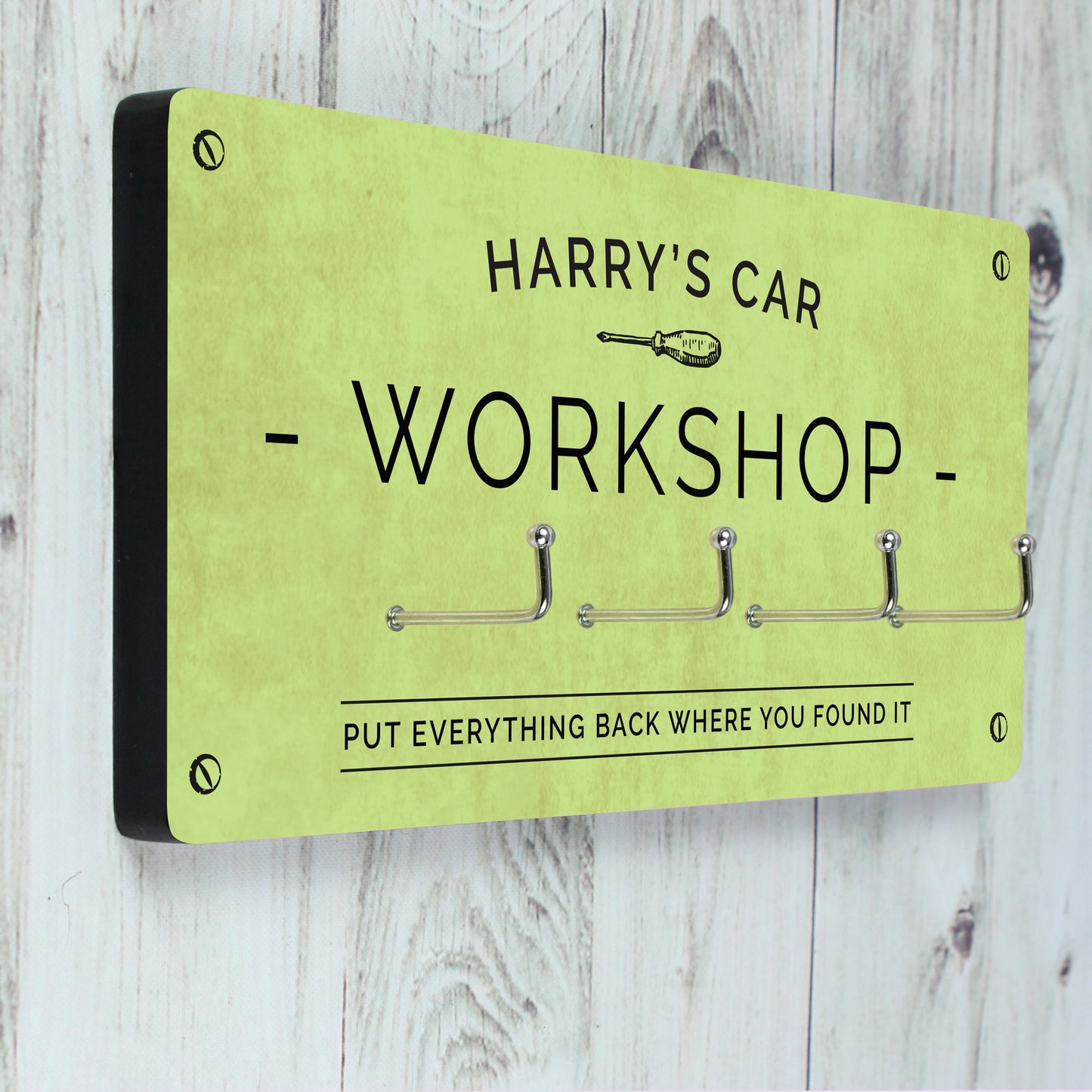 Personalised Workshop Hooks from Heartfelt Gifts