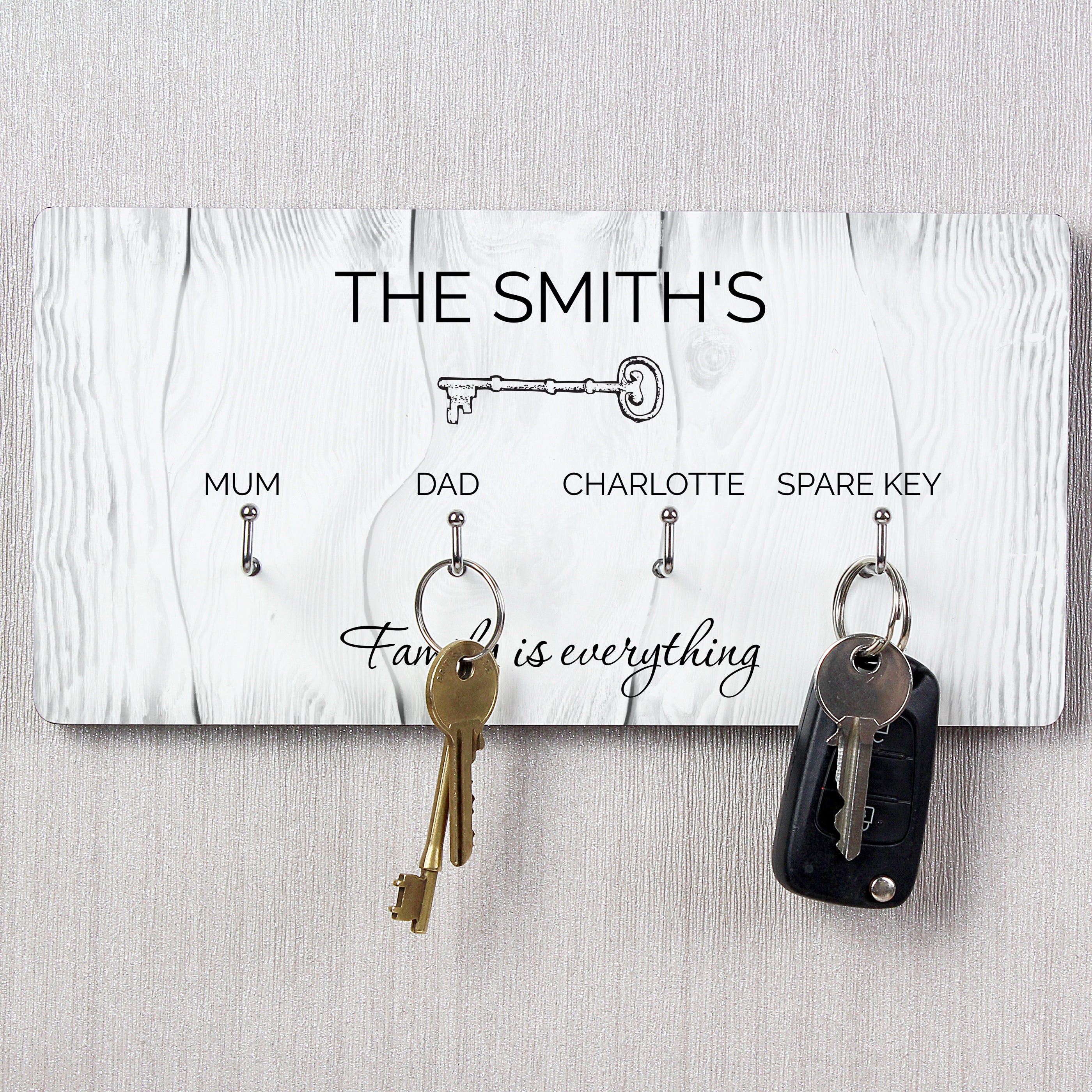 Personalised Key Hooks from Heartfelt Gifts