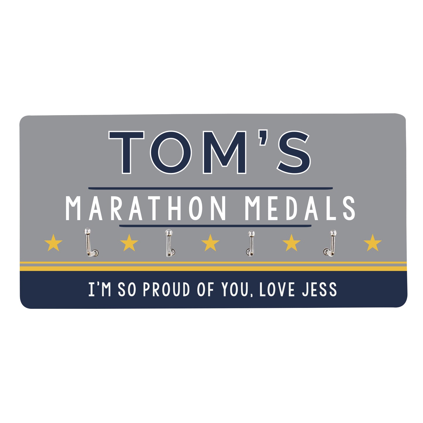 Personalised Achievement Medal Hooks - image 2