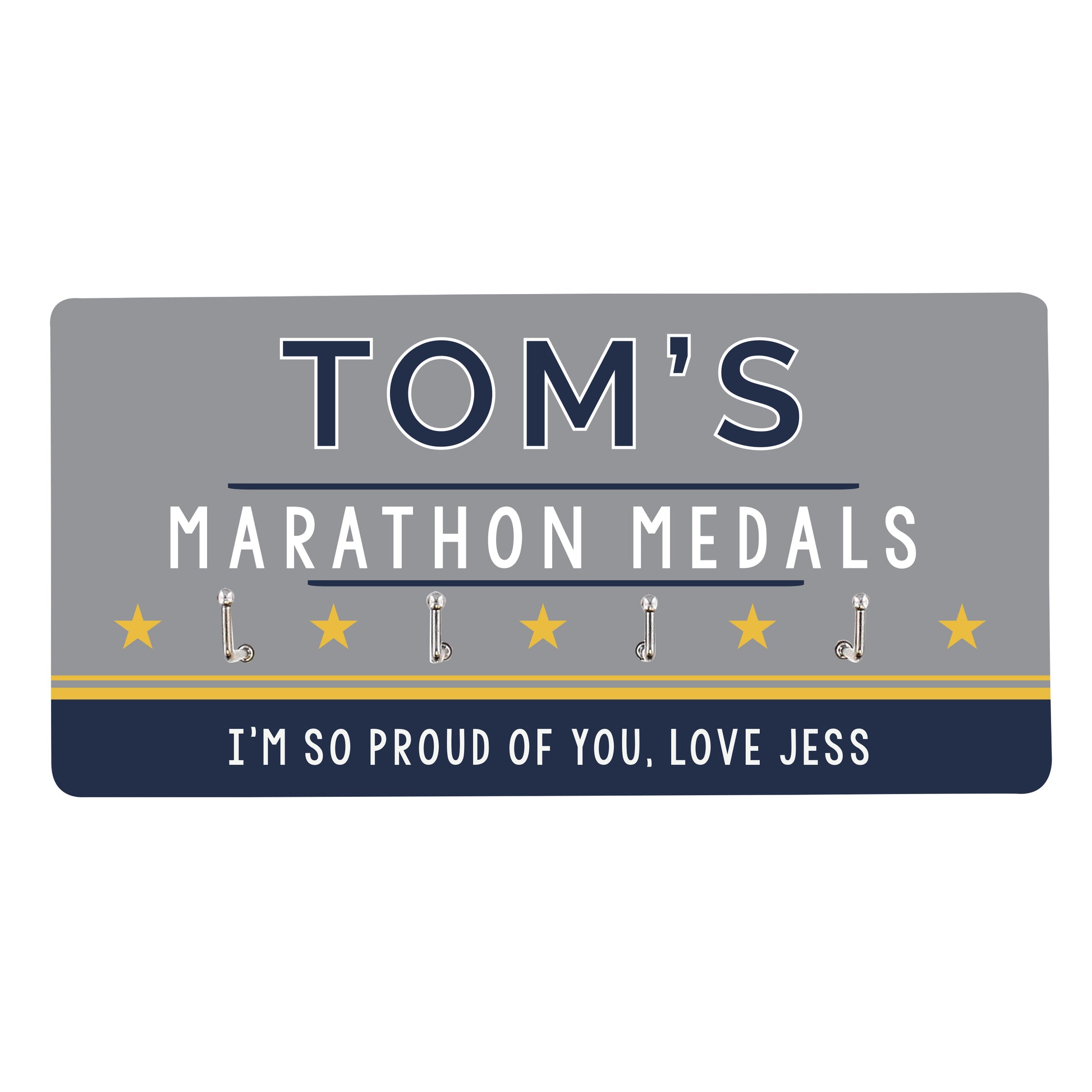 Personalised Achievement Medal Hooks - image 2