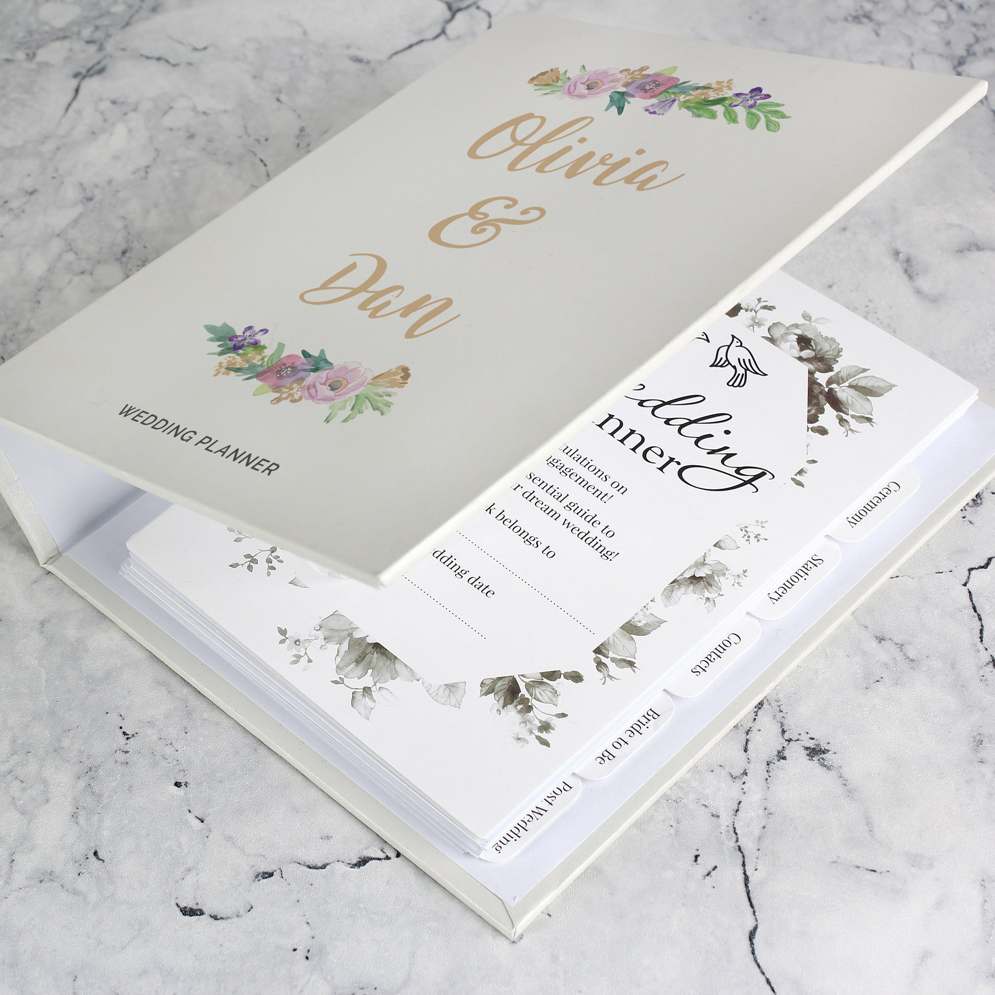 Personalised Floral Wedding Planner - image 4