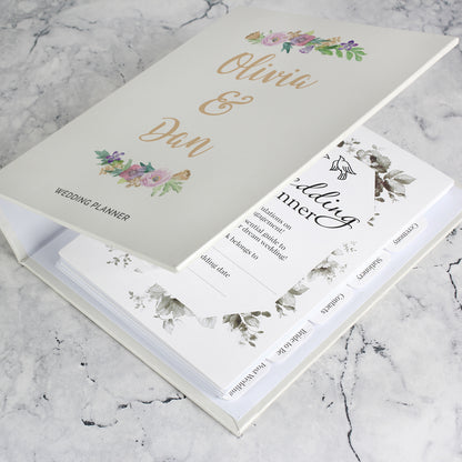 Personalised Floral Wedding Planner - image 4