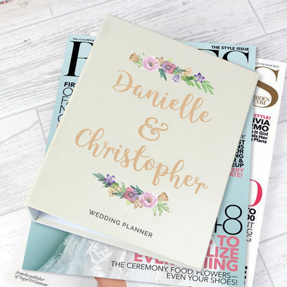 Personalised Floral Wedding Planner - image 6