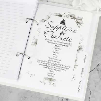 Personalised Floral Wedding Planner - image 10