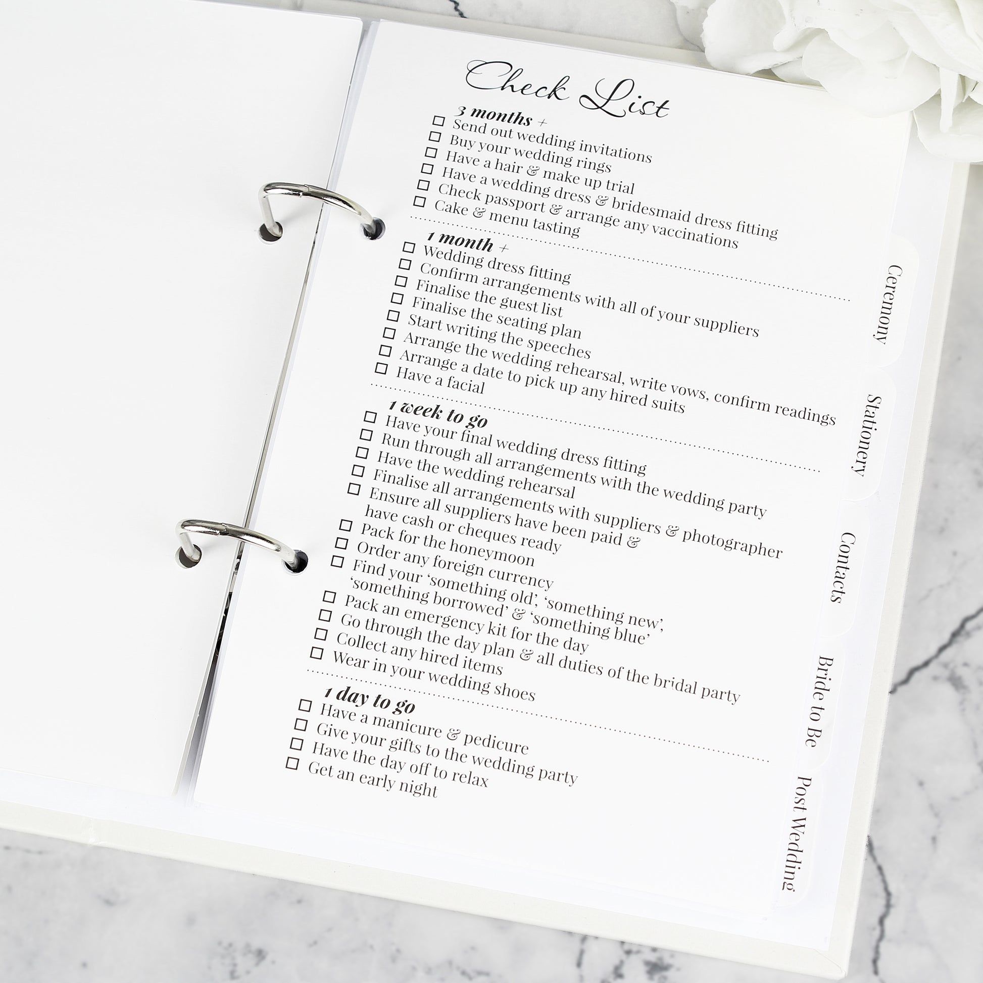 Personalised Our Greatest Adventure Wedding Planner - image 15