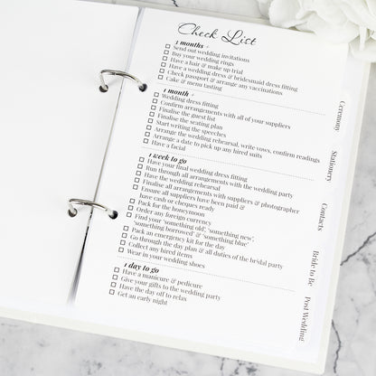Personalised Our Greatest Adventure Wedding Planner - image 15