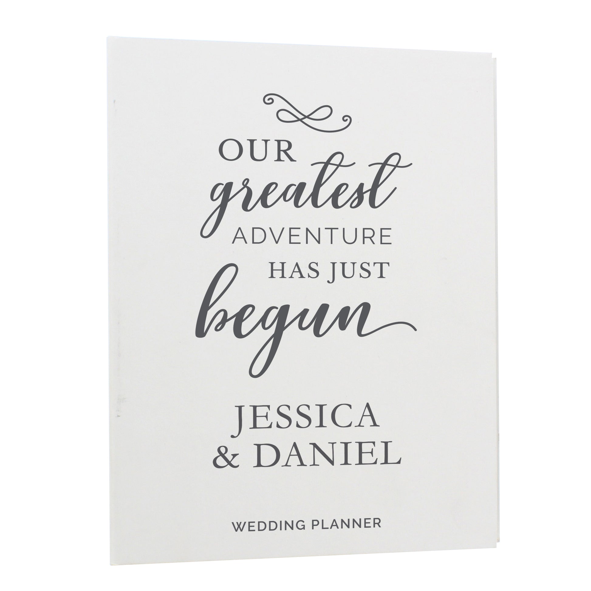 Personalised Our Greatest Adventure Wedding Planner - image 5