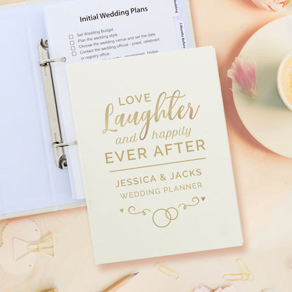 Personalised Happily Ever After Wedding Planner from Heartfelt Gifts