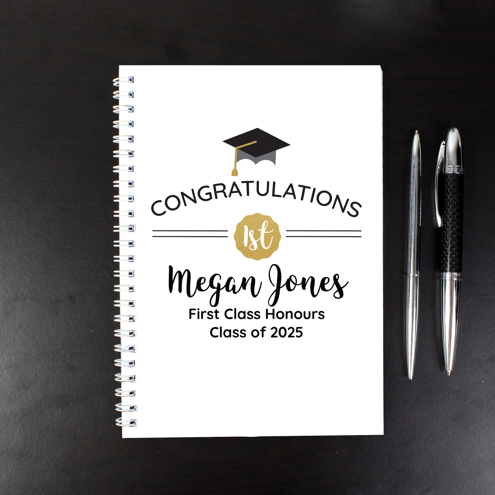 Personalised Graduation A5 Notebook - image 2