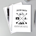 Personalised Adventure A5 Notebook from Heartfelt Gifts