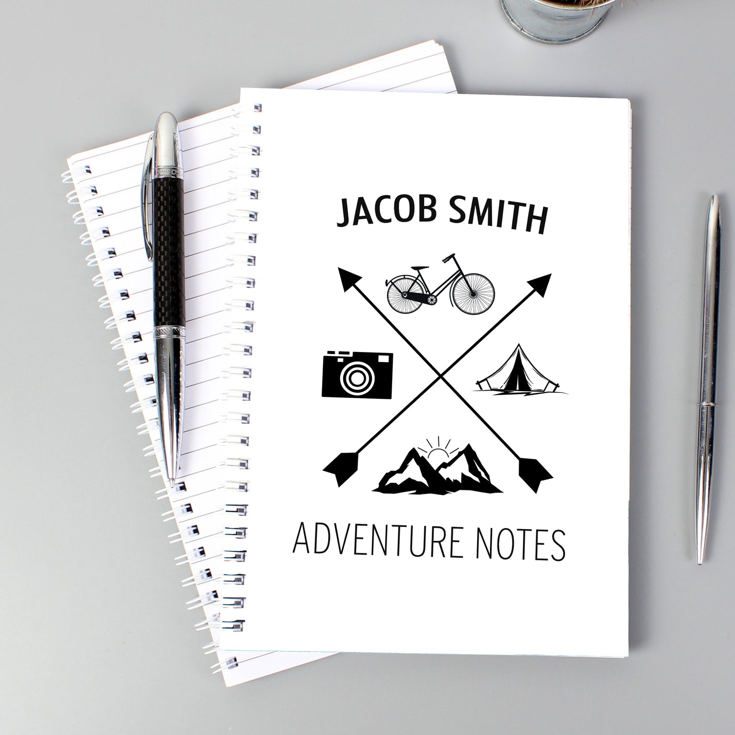 Personalised Adventure A5 Notebook from Heartfelt Gifts