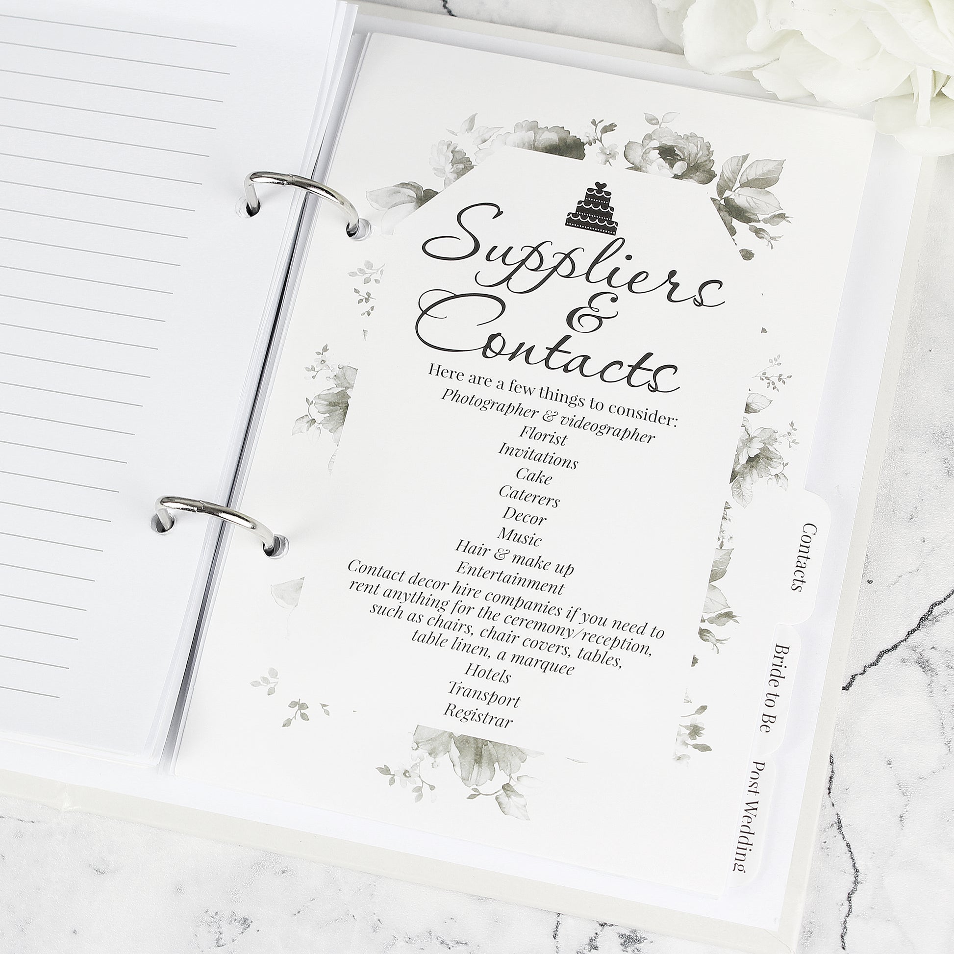 Personalised Botanical Wedding Planner - image 11