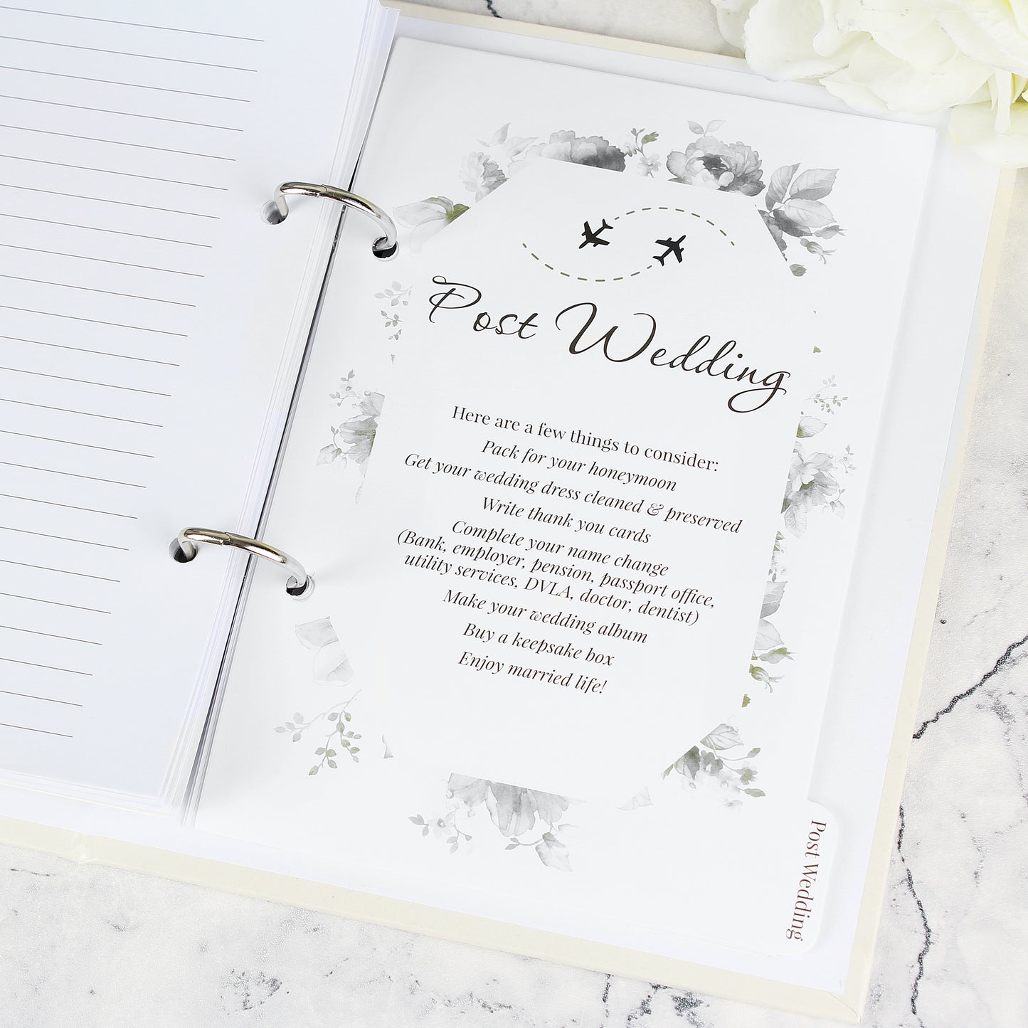 Personalised Botanical Wedding Planner - image 13