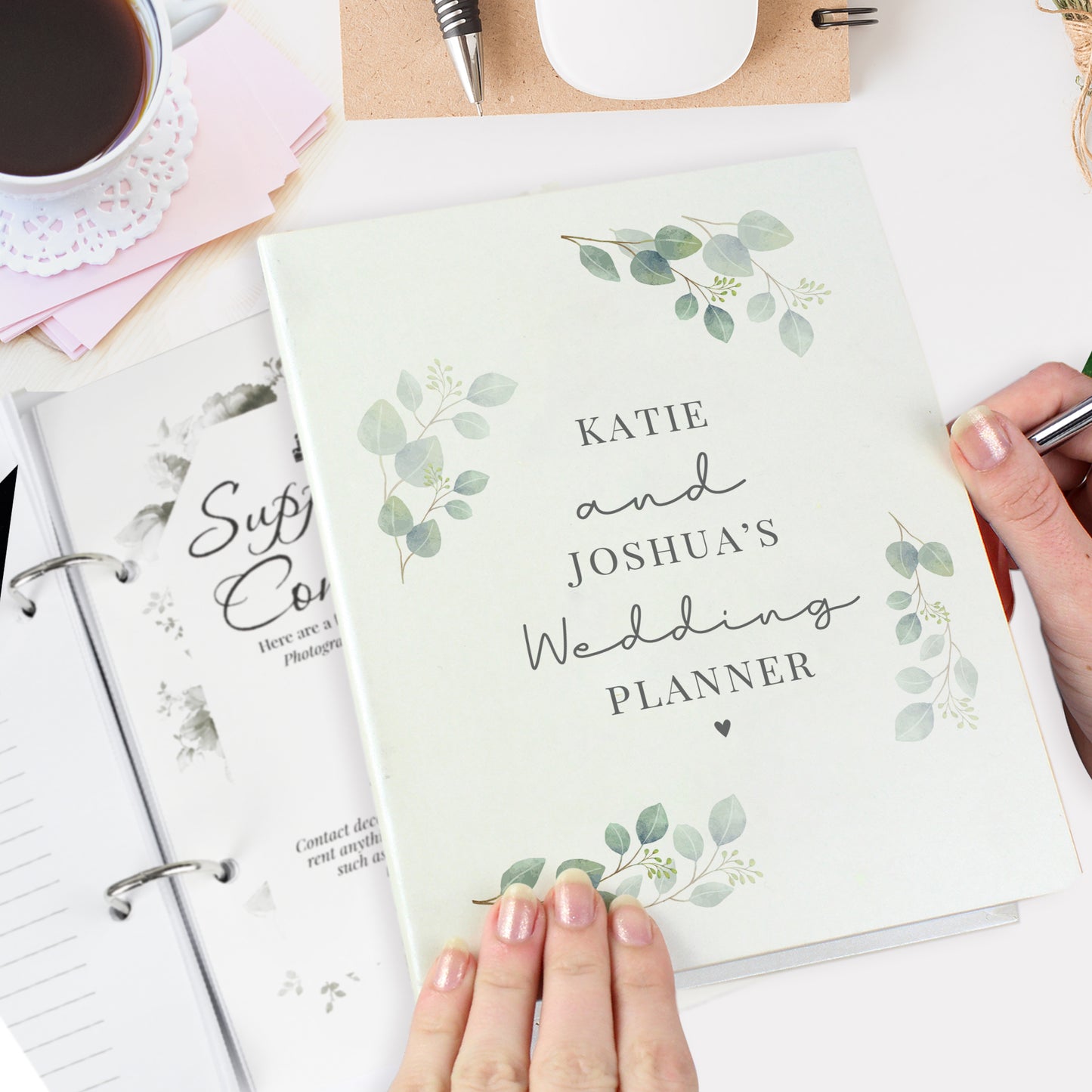 Personalised Botanical Wedding Planner - image 3