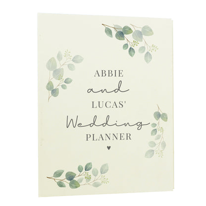 Personalised Botanical Wedding Planner - image 5
