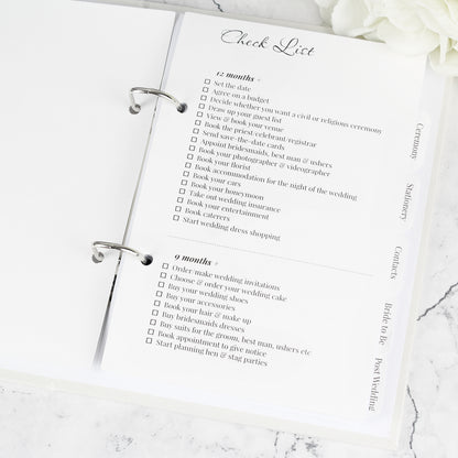 Personalised Botanical Wedding Planner - image 7