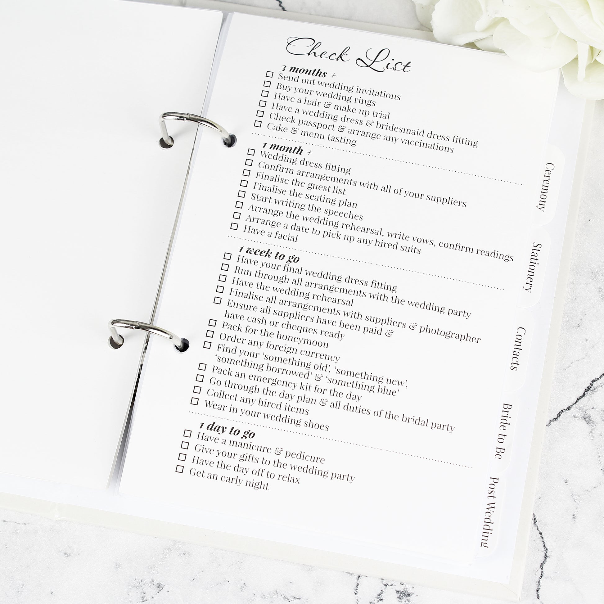 Personalised Botanical Wedding Planner - image 8