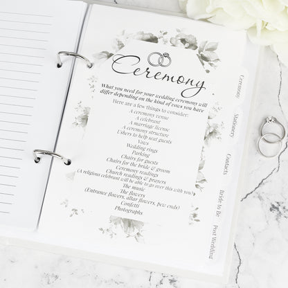 Personalised Botanical Wedding Planner - image 9