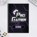 Personalised Pro Gamer A5 Notebook from Heartfelt Gifts