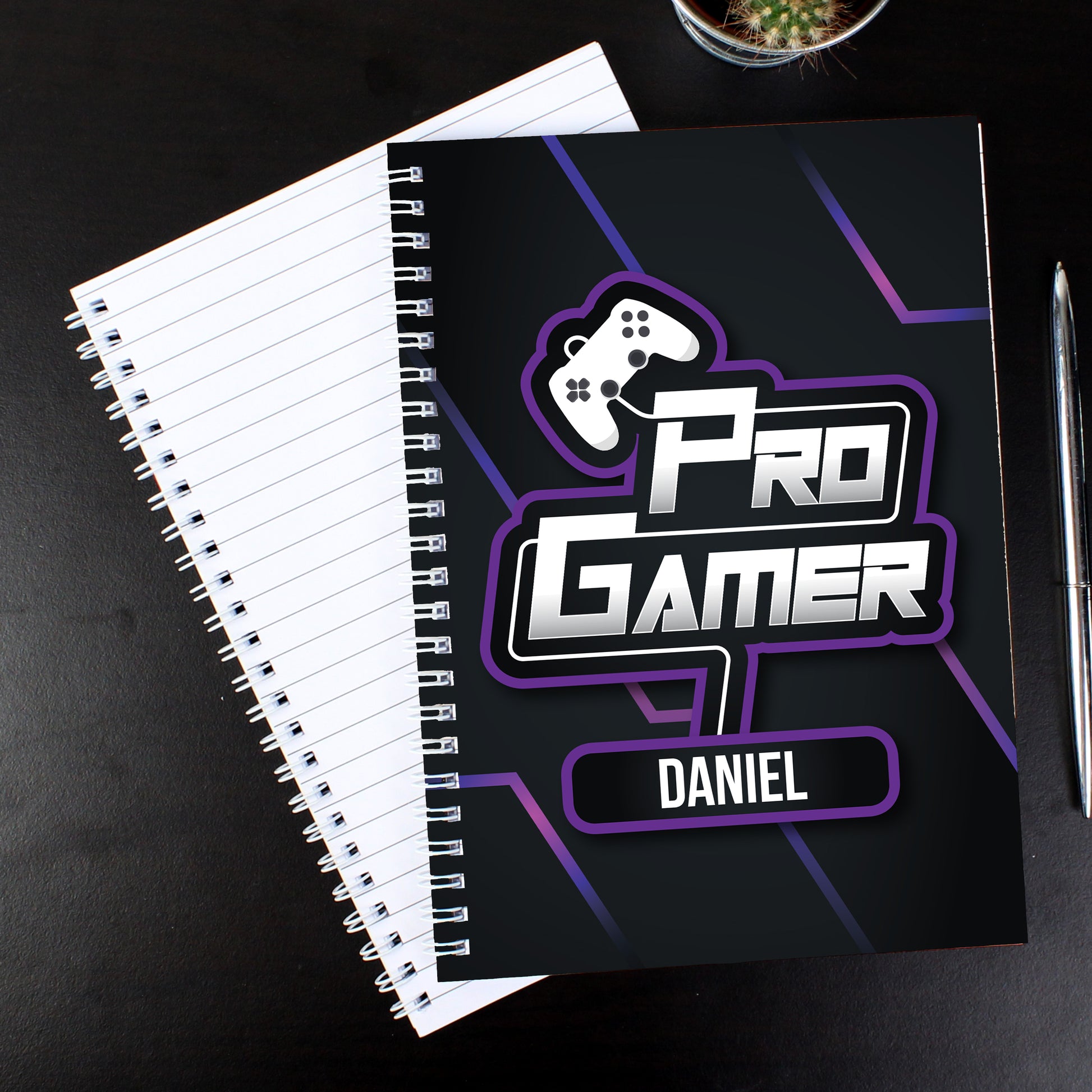 Personalised Pro Gamer A5 Notebook - image 4
