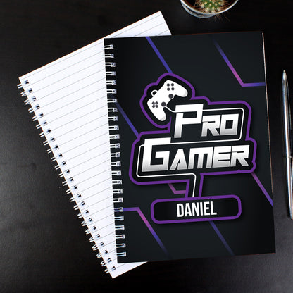 Personalised Pro Gamer A5 Notebook - image 4