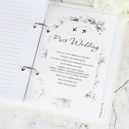 Personalised Floral Watercolour Wedding Planner - image 13