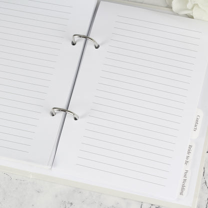 Personalised Floral Watercolour Wedding Planner - image 14