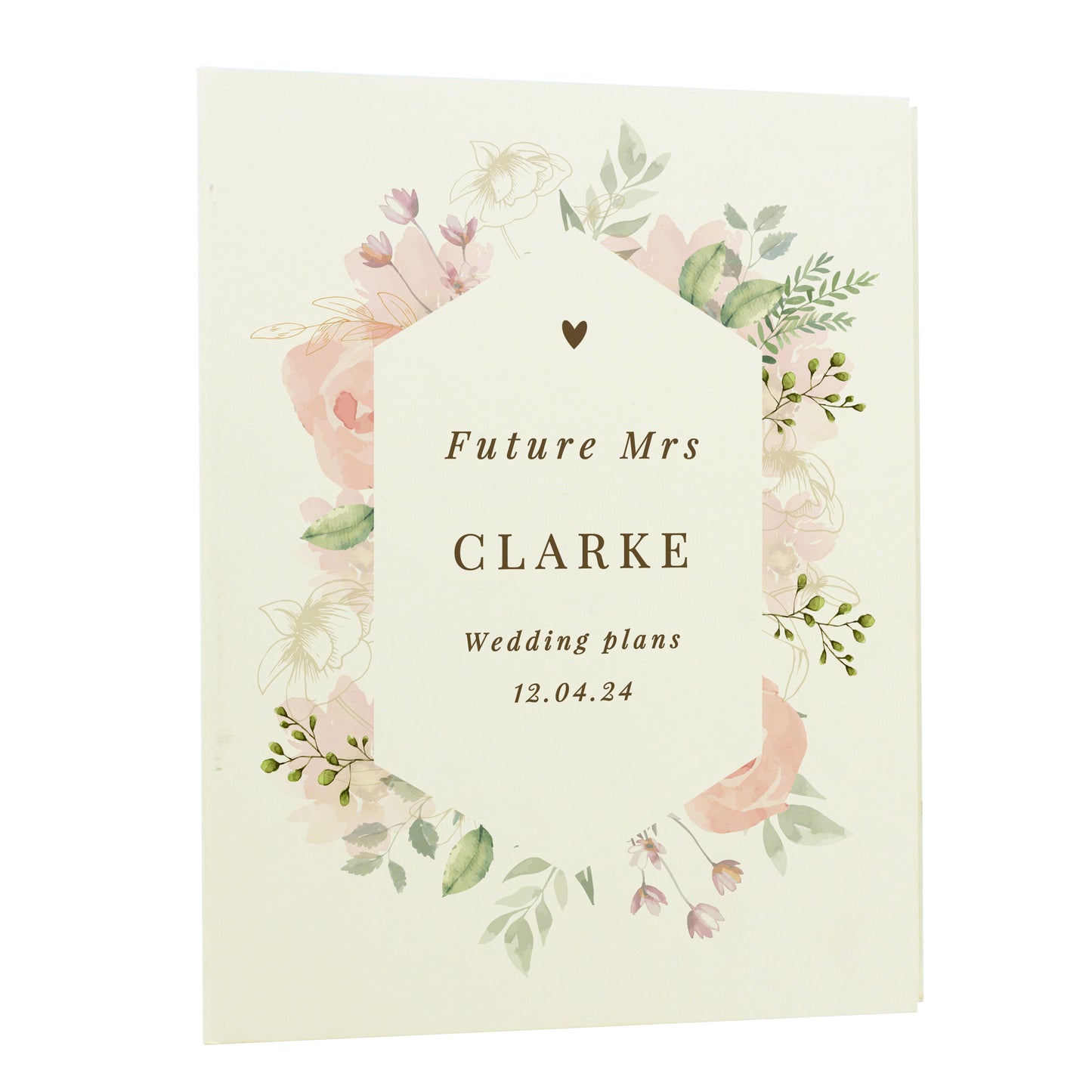 Personalised Floral Watercolour Wedding Planner - image 5
