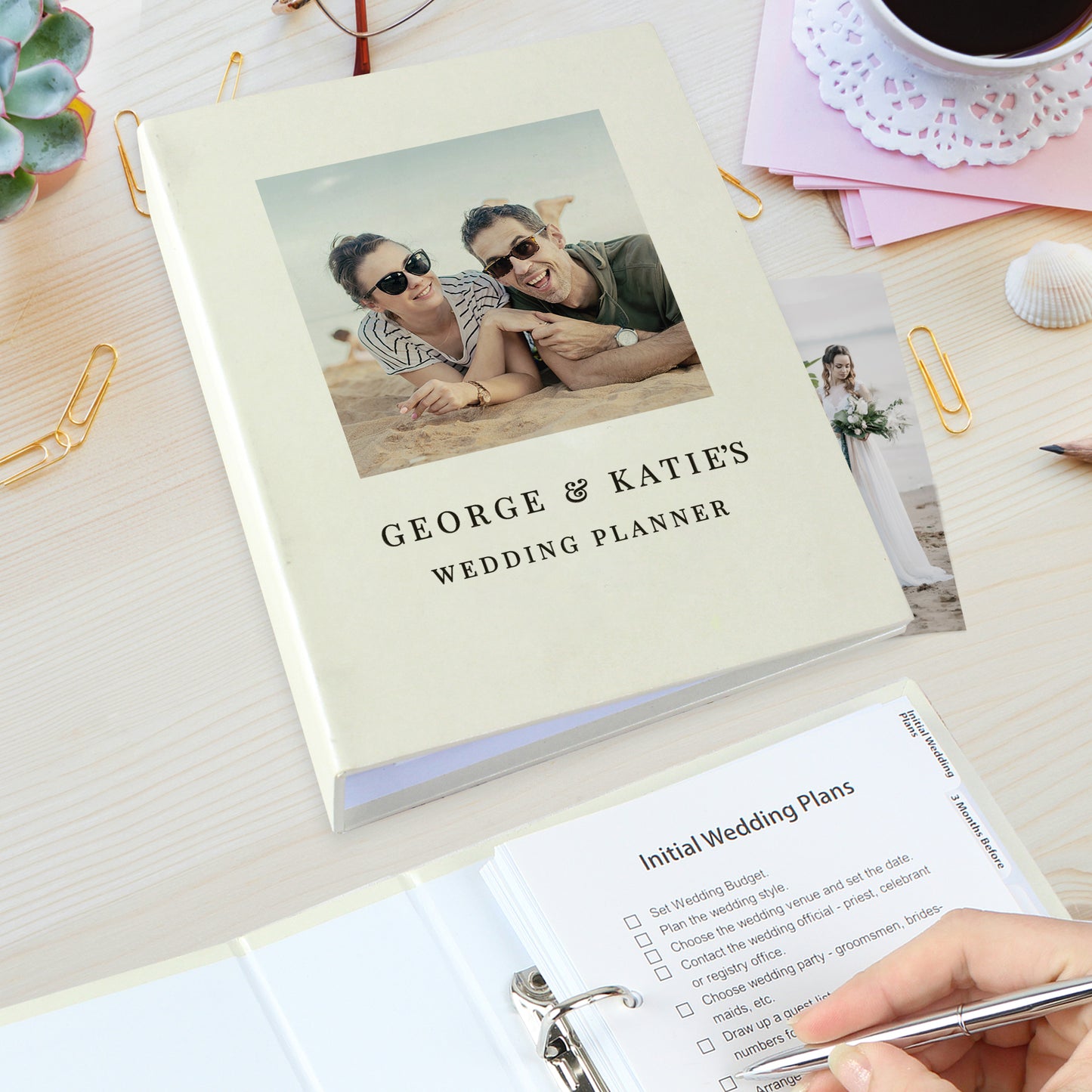 Personalised Photo Upload Wedding Planner - image 2