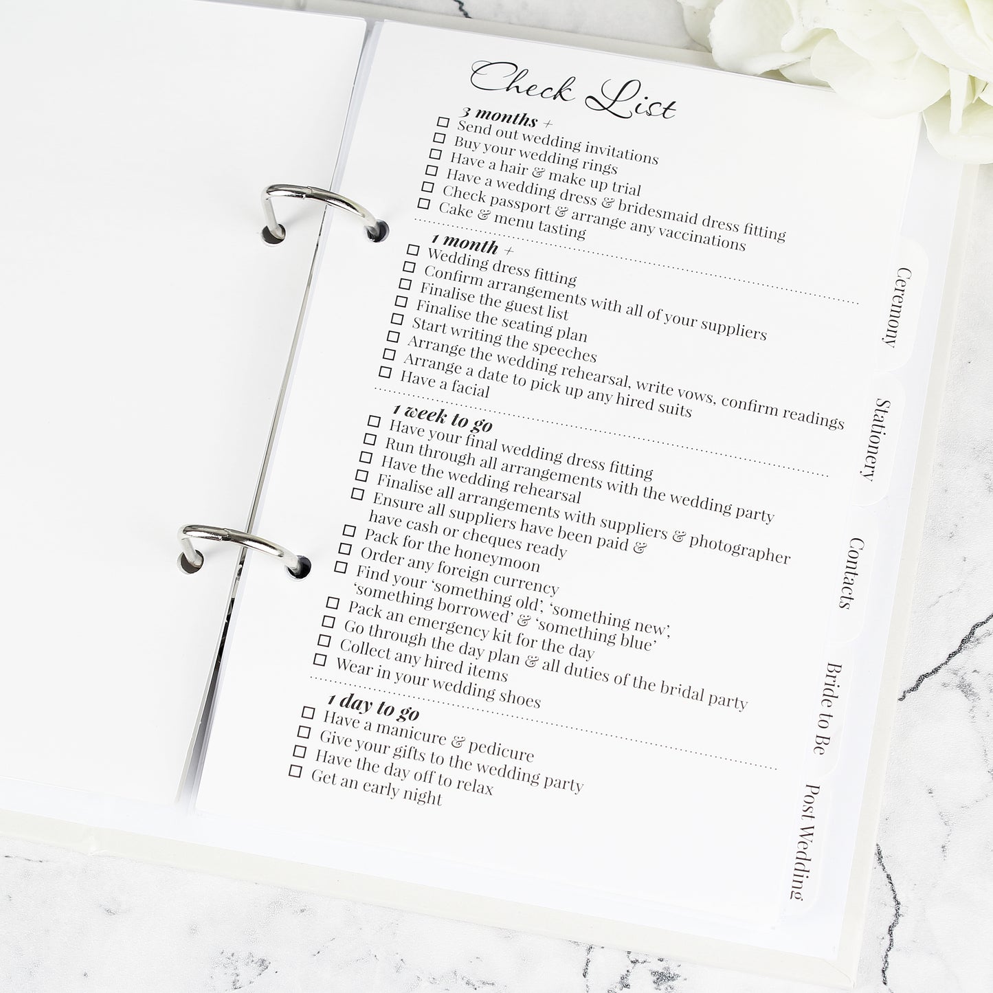 Personalised Photo Upload Wedding Planner - image 9