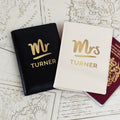 Personalised Mr & Mrs Passport Holders Set from Heartfelt Gifts
