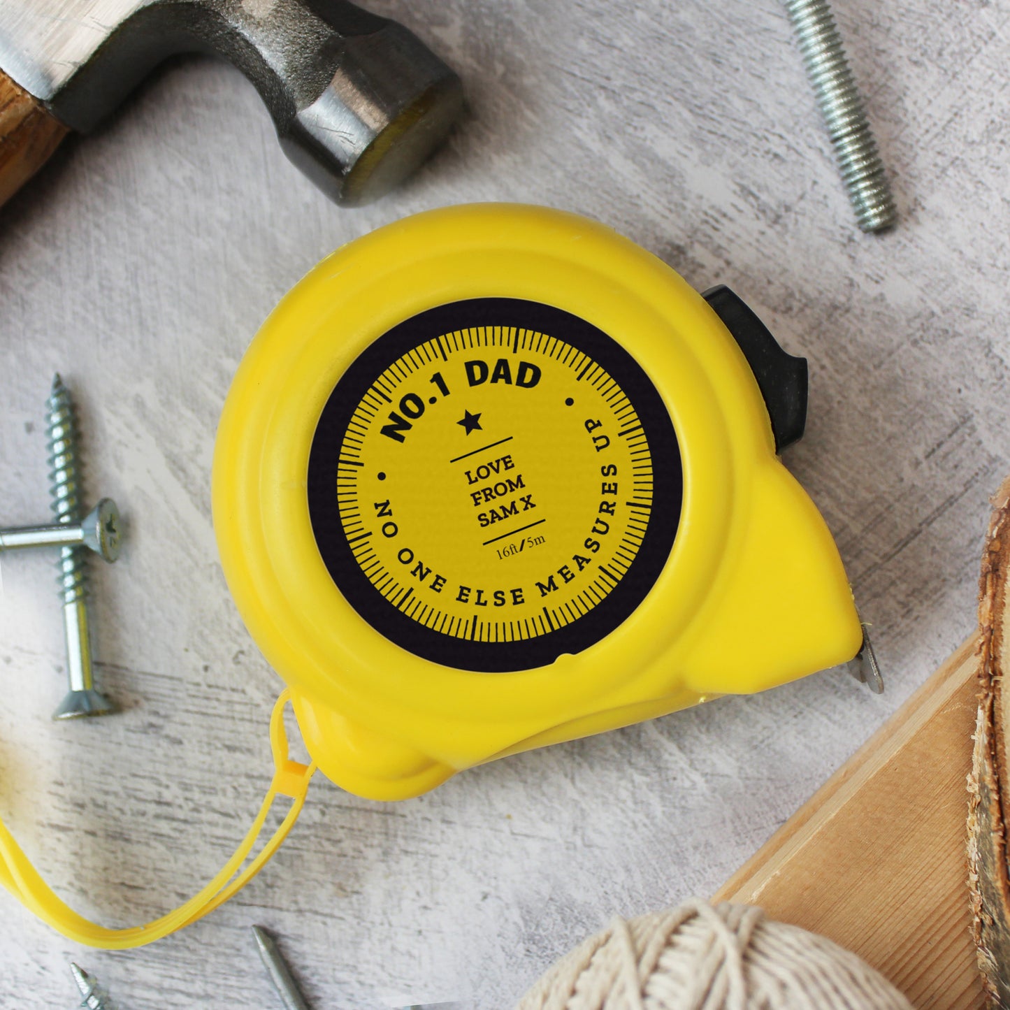 Personalised No One Else Measures Up Tape Measure from Heartfelt Gifts