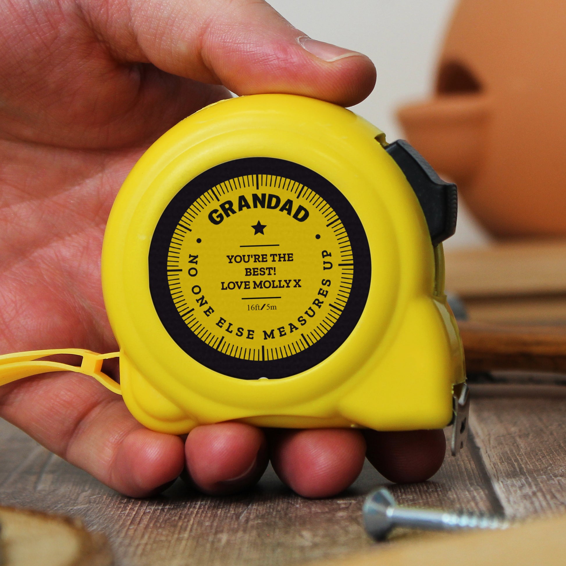 Personalised No One Else Measures Up Tape Measure - image 2